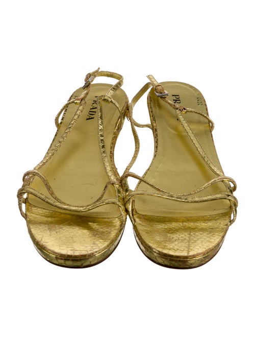 Prada Leather Espadrilles