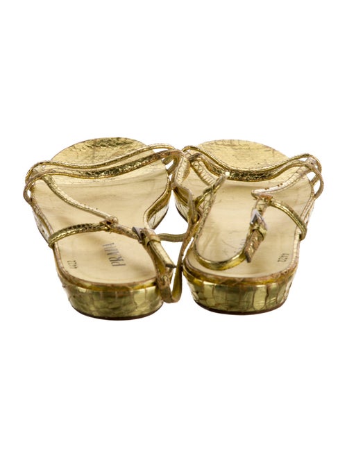 Prada Leather Espadrilles