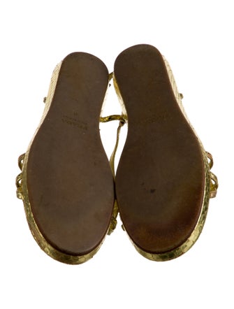 Prada Leather Espadrilles