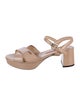 Prada Patent Leather Sandals
