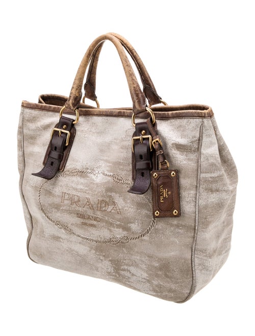 Prada Canvas Tote