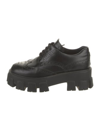 Prada Leather Oxfords