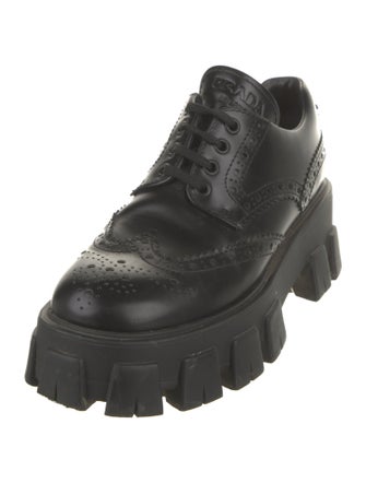 Prada Leather Oxfords