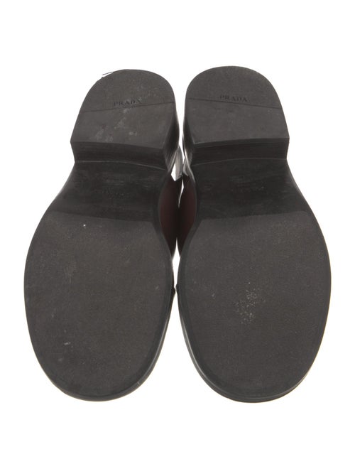 Prada Leather Slingback Sandals