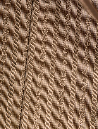 Prada Enameled Metal Triangle Top Handle Bag