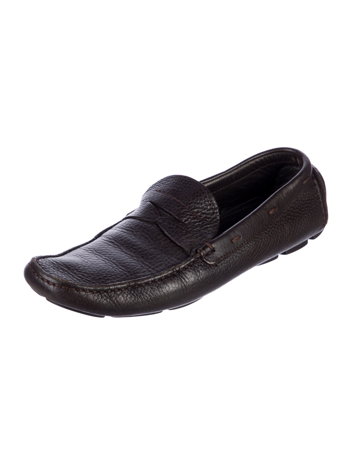 Prada Leather Loafers