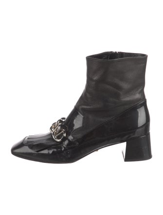 Prada Patent Leather Boots