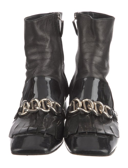 Prada Patent Leather Boots