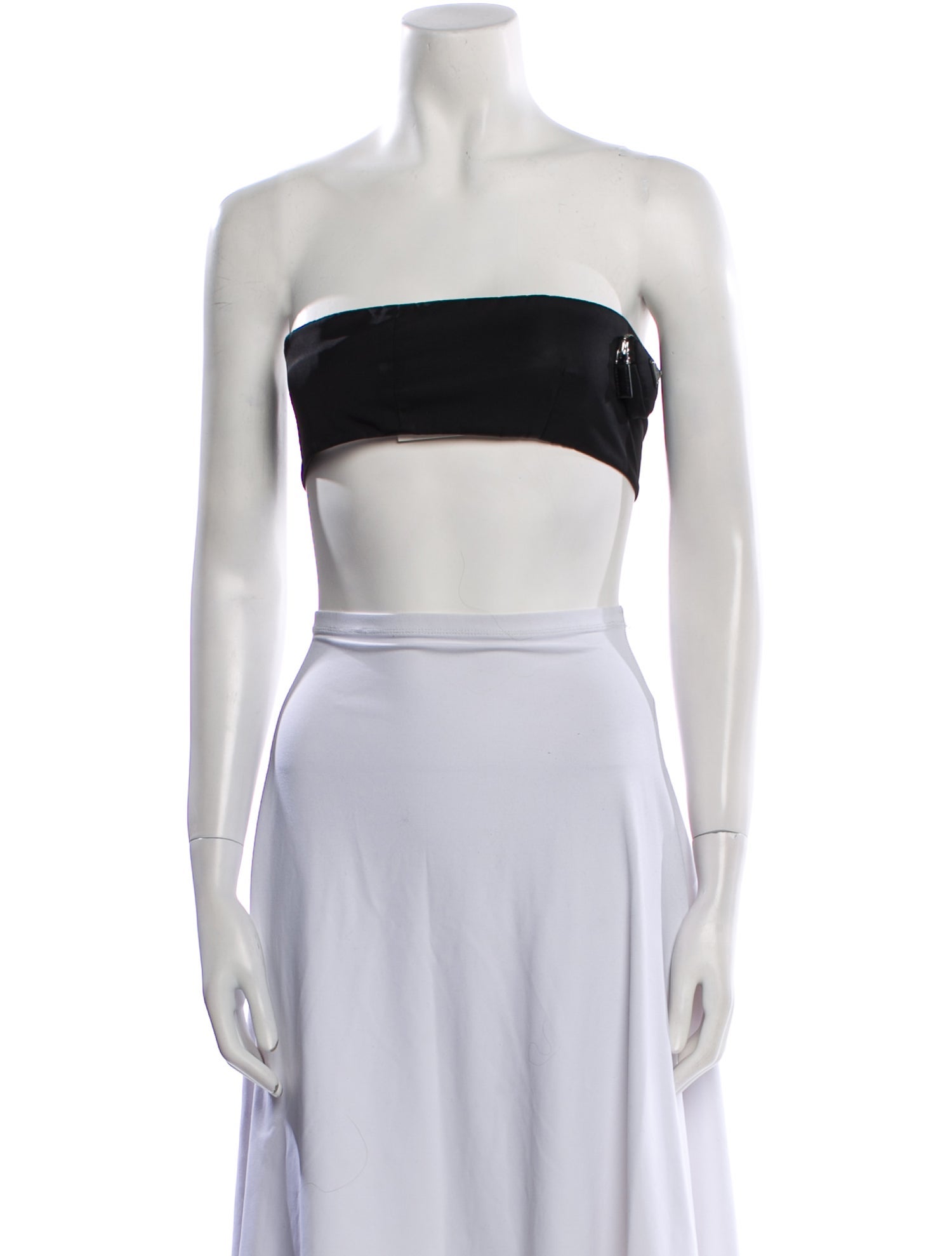 Prada 2023 Re-Nylon Bandeau Crop Top w/ Tags