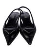 Prada Leather Slingback Pumps