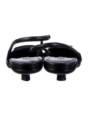 Prada Leather Slingback Pumps