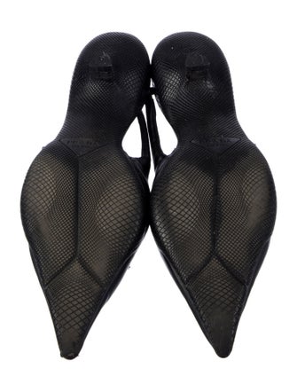 Prada Leather Slingback Pumps