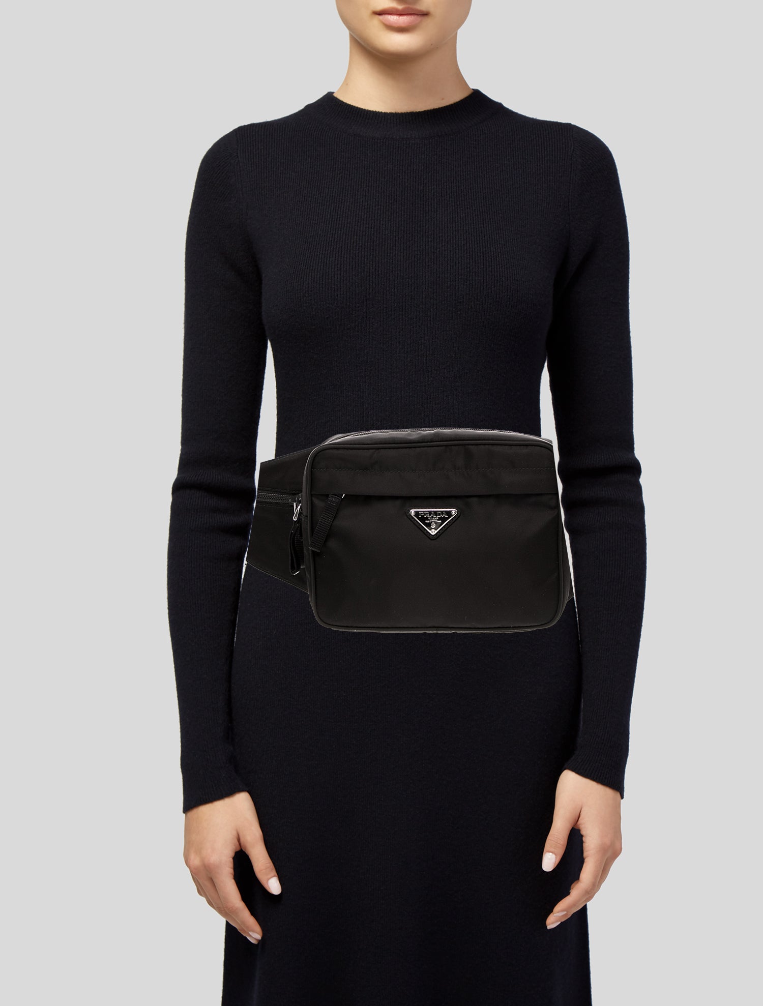 Prada Saffiano Leather Belt Bag