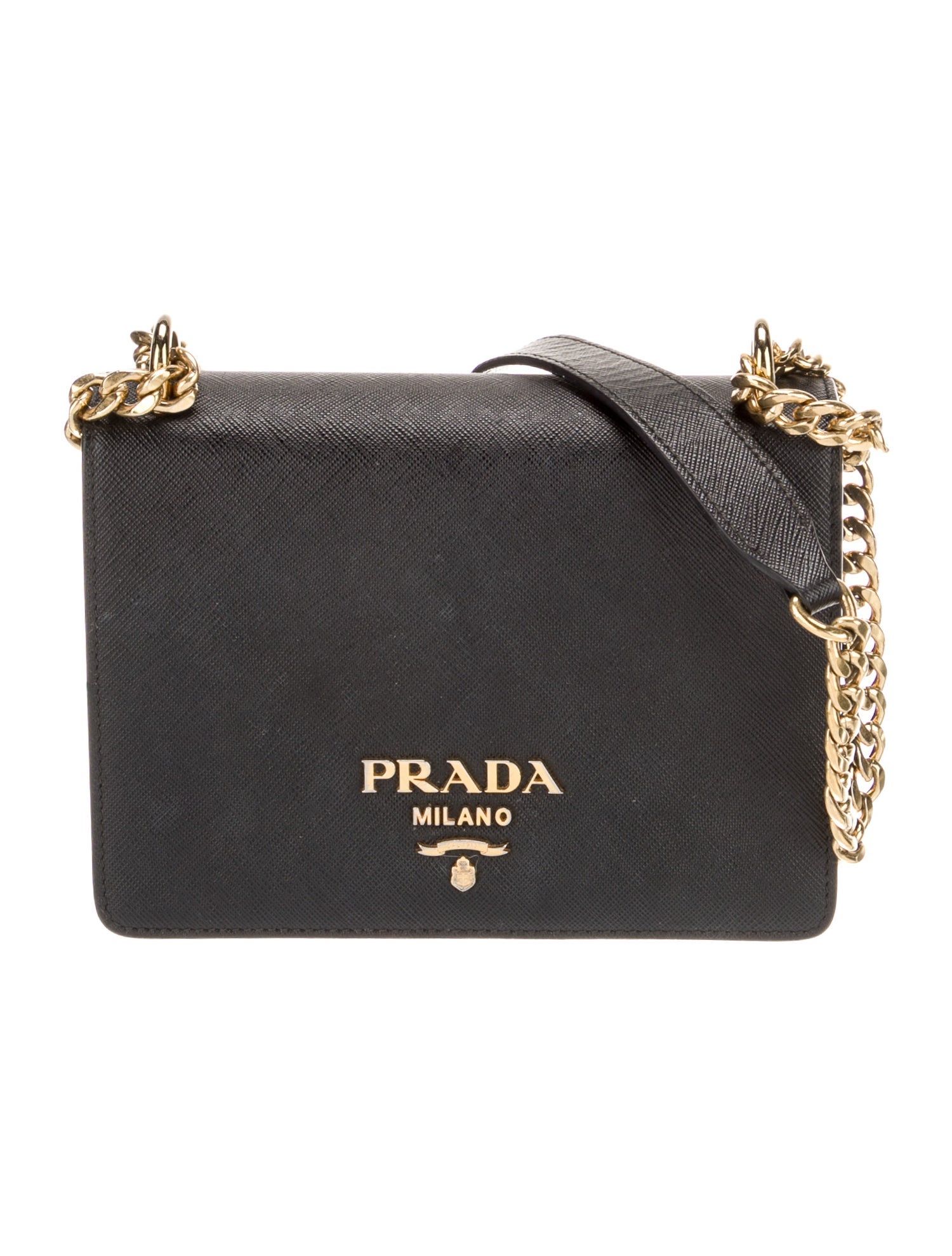 Prada Saffiano Leather Shoulder Bag