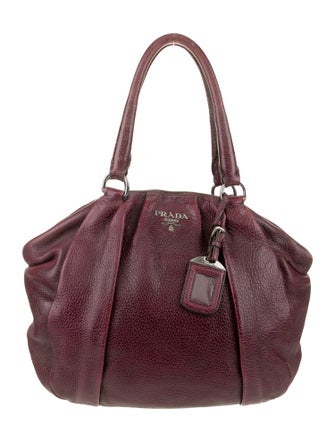 Prada Vitello Daino Leather Top Handle Bag