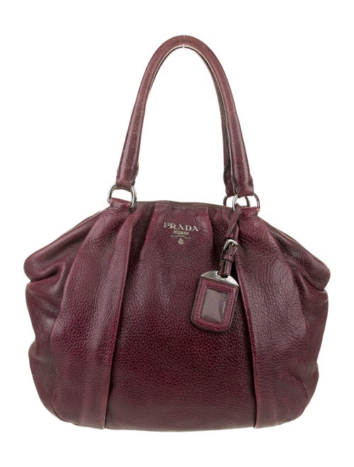 Prada Vitello Daino Leather Top Handle Bag