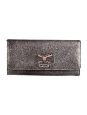 Prada Saffiano Lux Leather Wallet