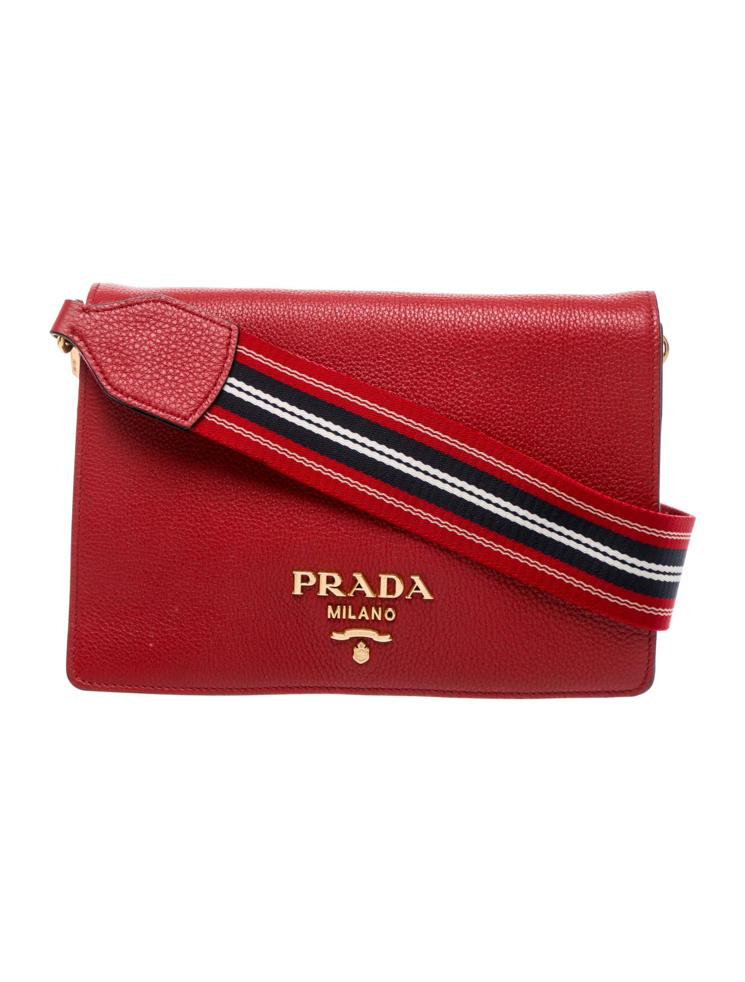 Prada Vitello Daino Leather Shoulder Bag