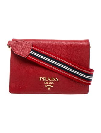 Prada Vitello Daino Leather Shoulder Bag