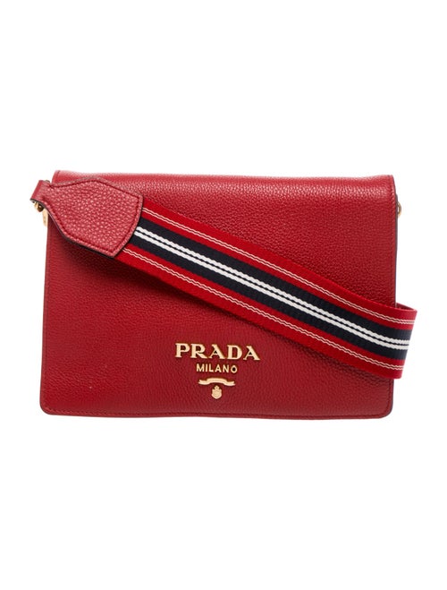 Prada Vitello Daino Leather Shoulder Bag