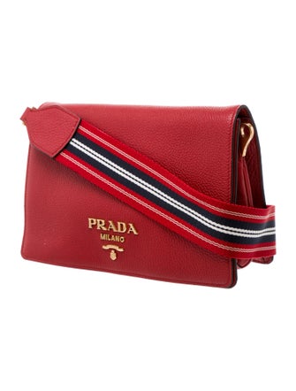 Prada Vitello Daino Leather Shoulder Bag