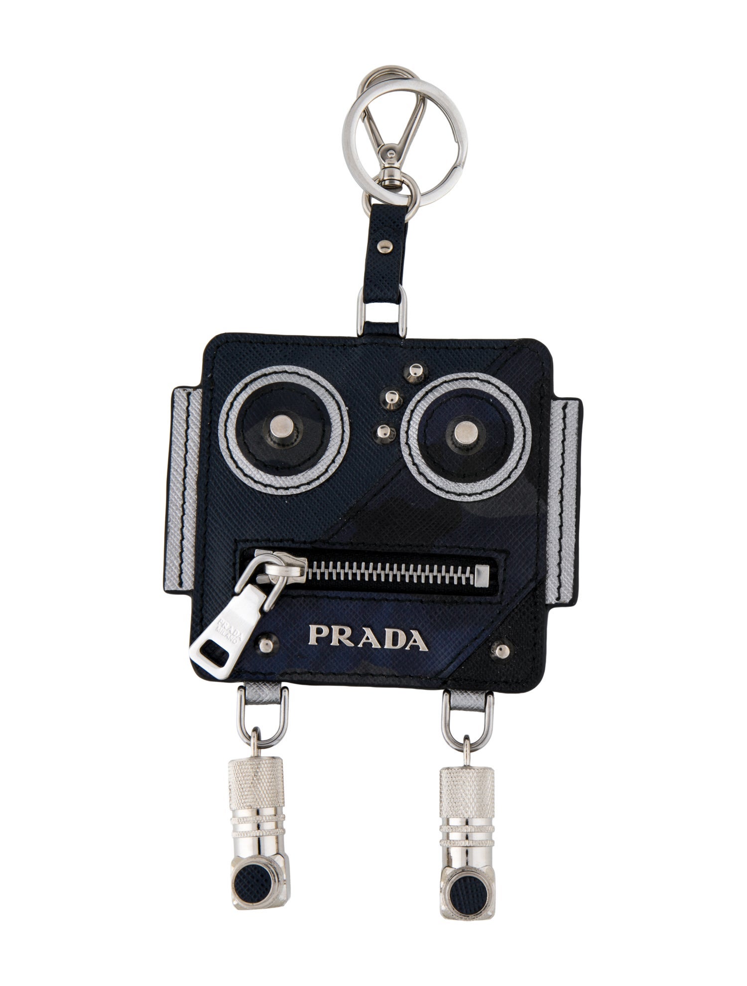 Prada Robot Keychain Pouch
