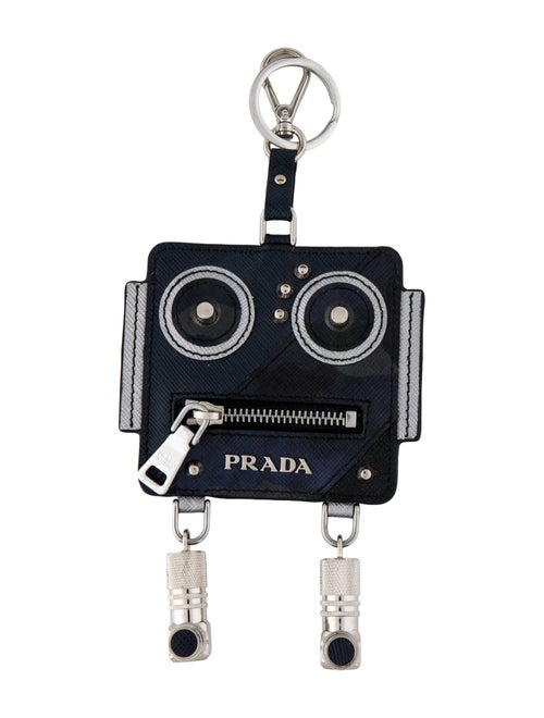 Prada Robot Keychain Pouch