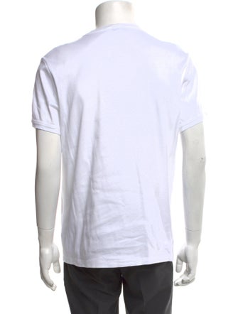 Prada 2023 Enameled Metal Triangle T-Shirt