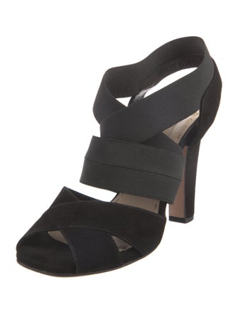 Prada Suede Slingback Sandals