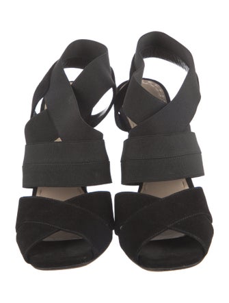 Prada Suede Slingback Sandals