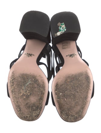 Prada Suede Gladiator Sandals