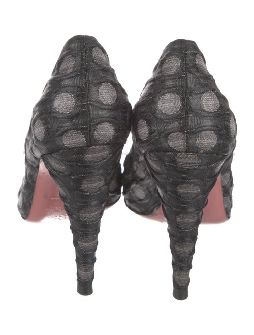 Prada Polka Dot Print Pumps