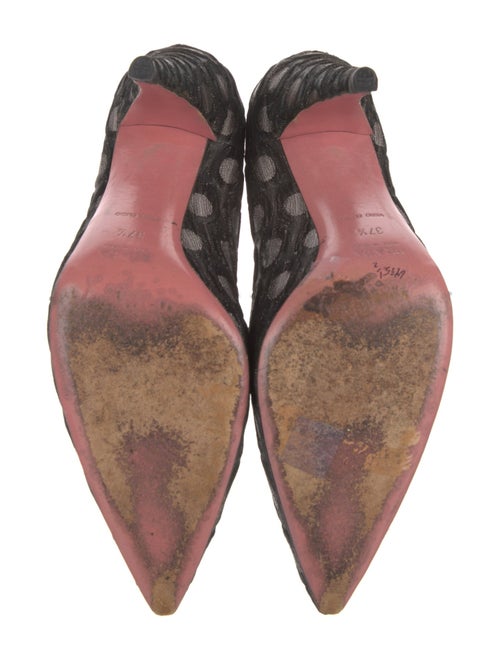 Prada Polka Dot Print Pumps