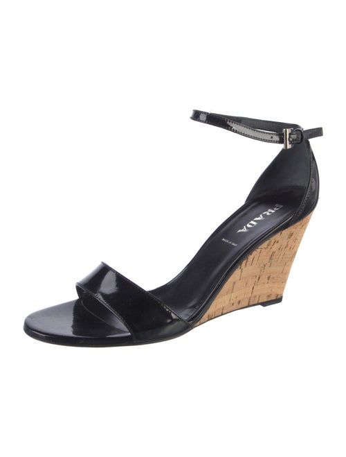 Prada Patent Leather Sandals