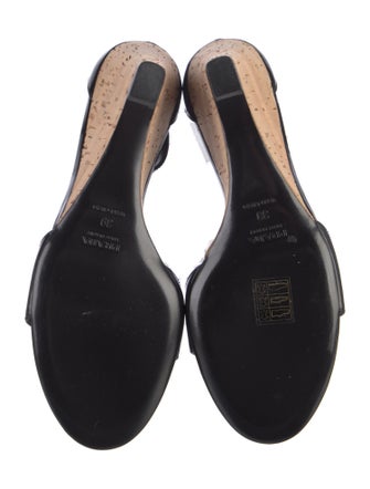 Prada Patent Leather Sandals