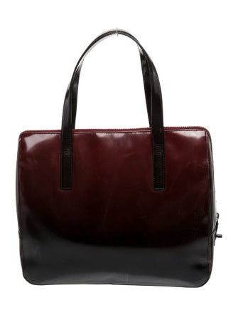 Prada Spazzolato Leather Top Handle Bag