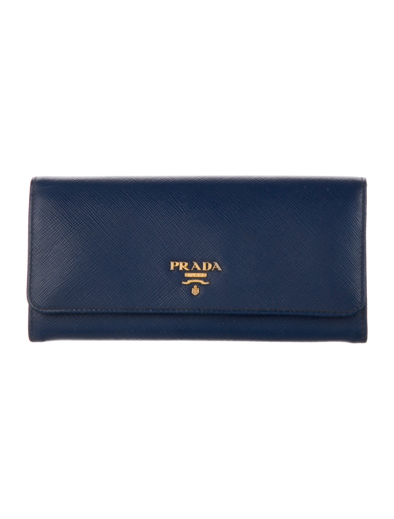 Prada Saffiano Lux Leather Continental Wallet