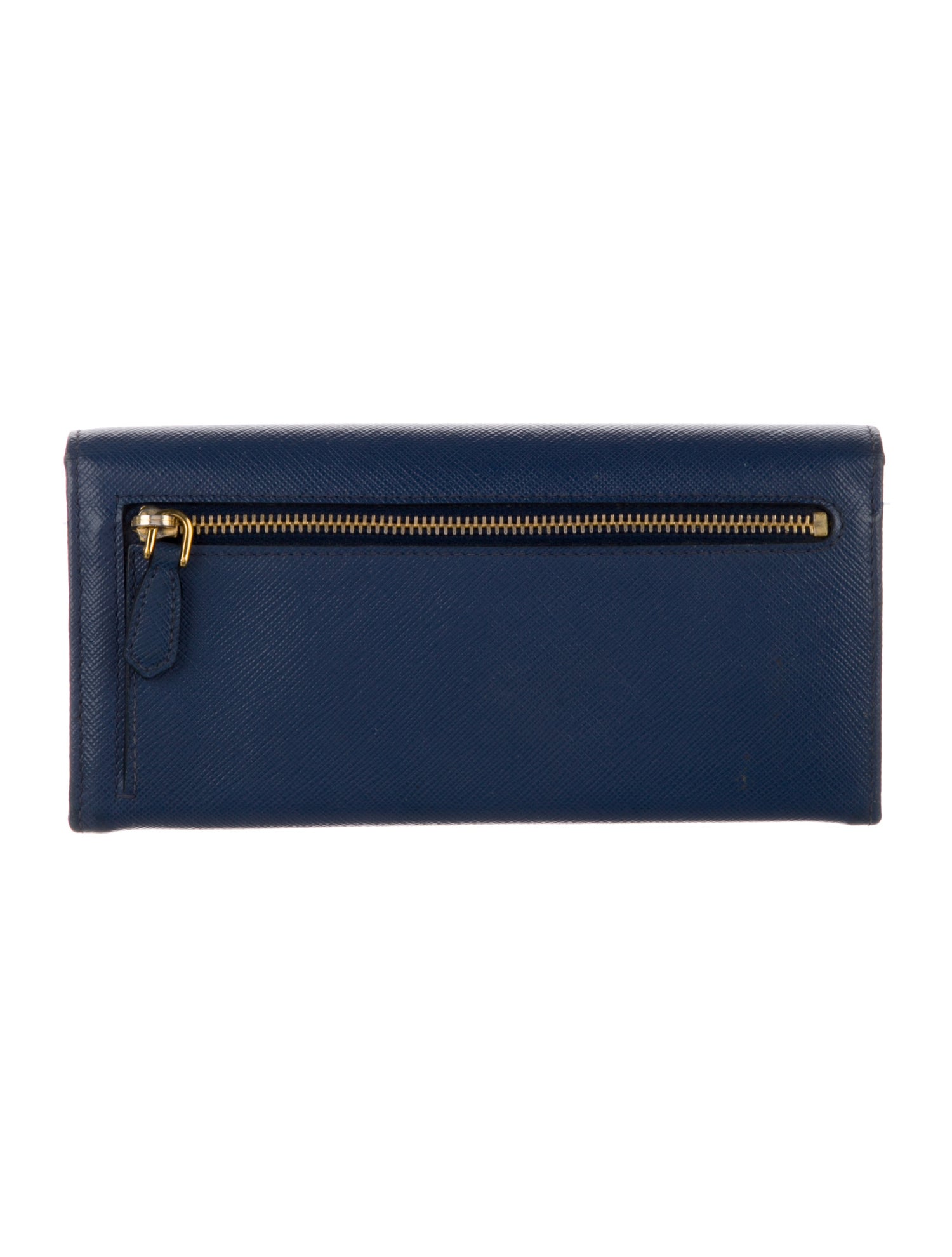 Prada Saffiano Lux Leather Continental Wallet