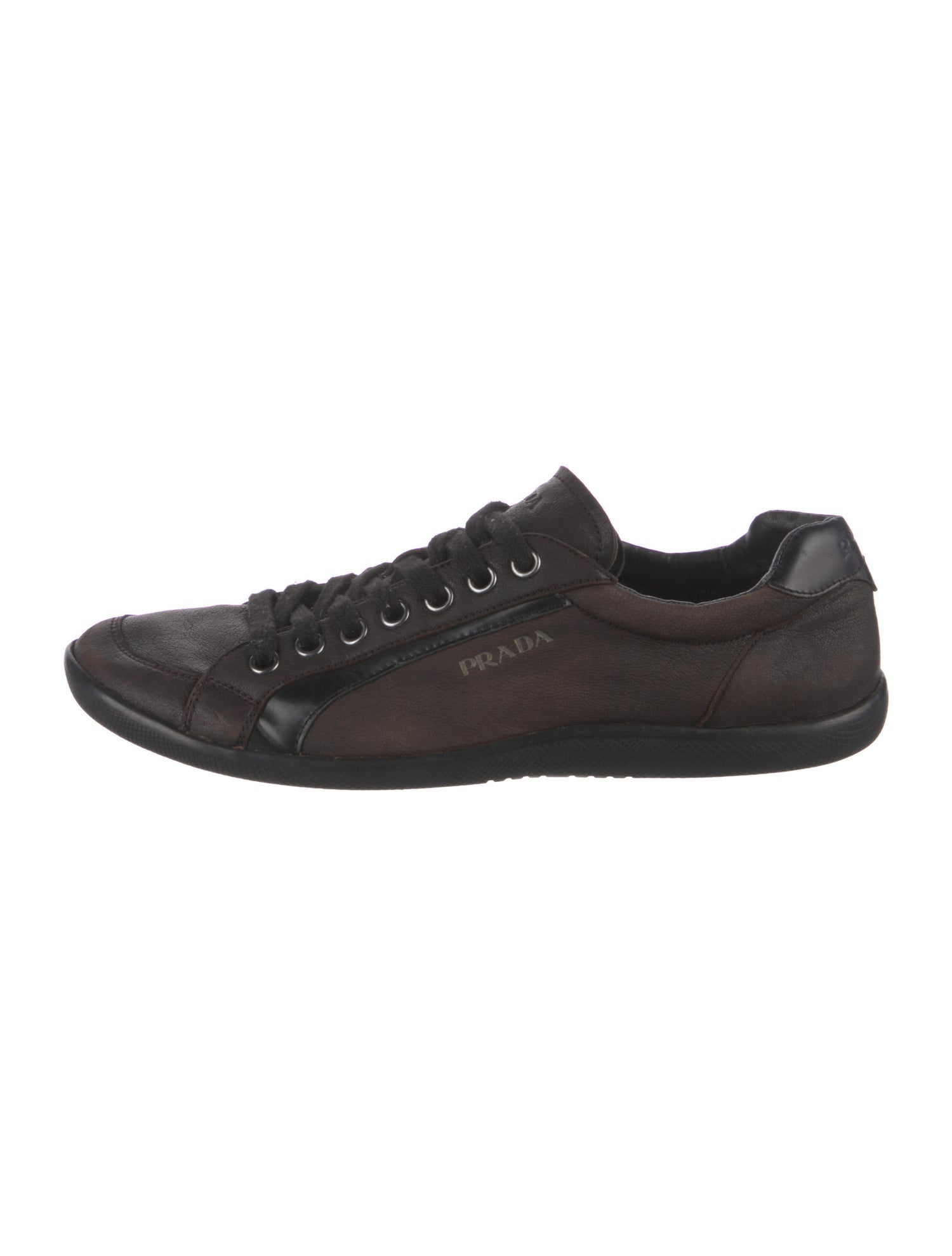 Prada Leather Sneakers