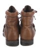 Prada Leather Hiking Boots