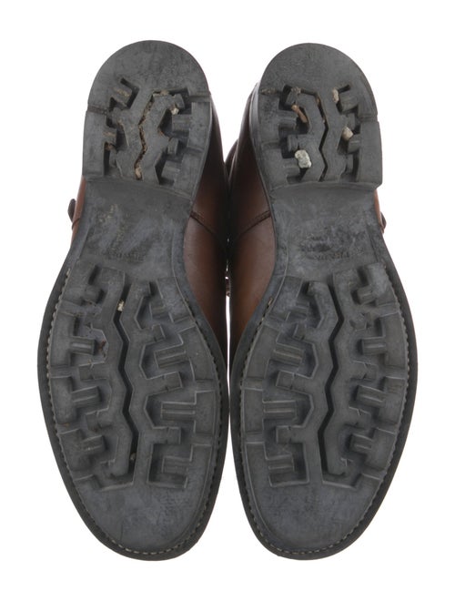 Prada Leather Hiking Boots