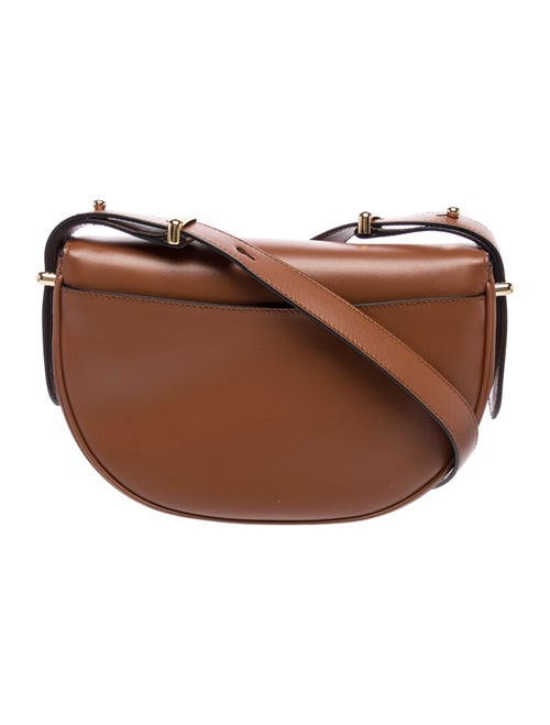 Prada Enameled Metal Triangle Arque