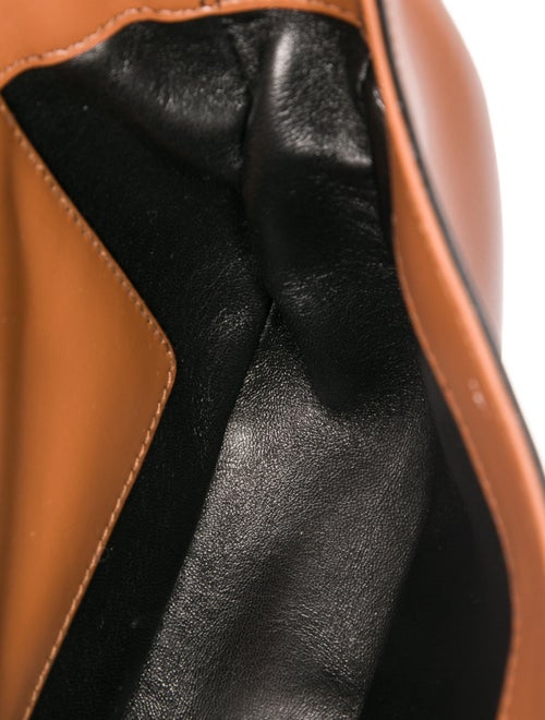 Prada Enameled Metal Triangle Arque