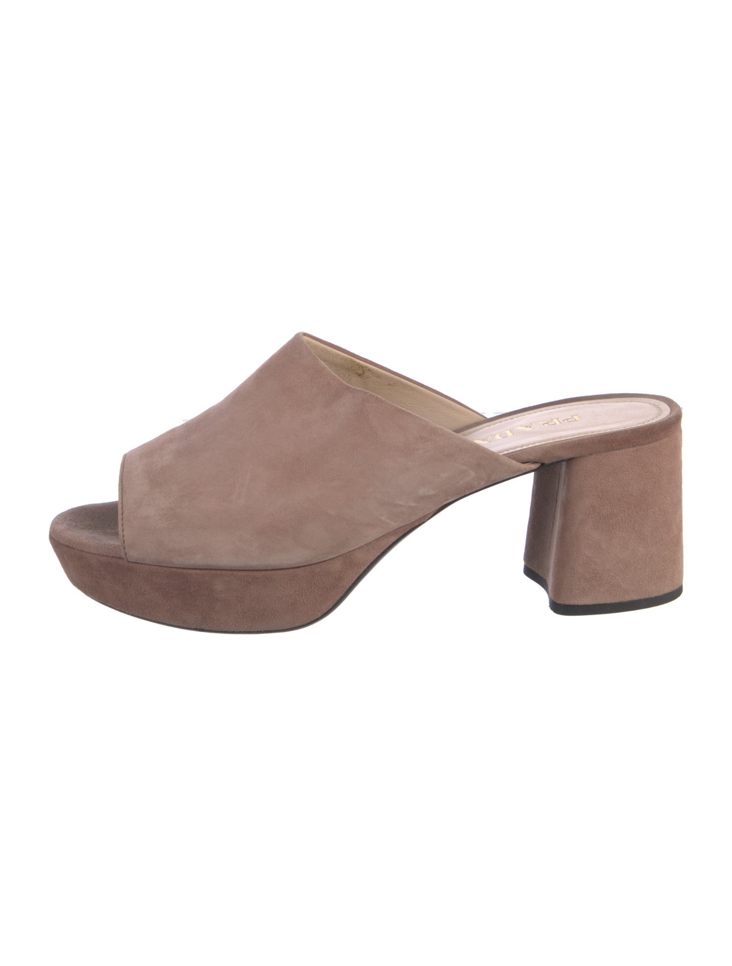 Prada Suede Mules
