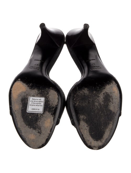Prada Leather Slides