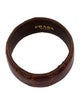Prada Leather Bangle Bracelet