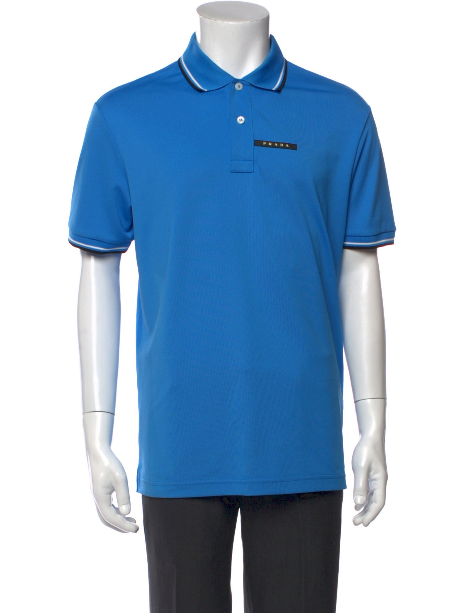Prada 2021 Crew Neck Polo Shirt