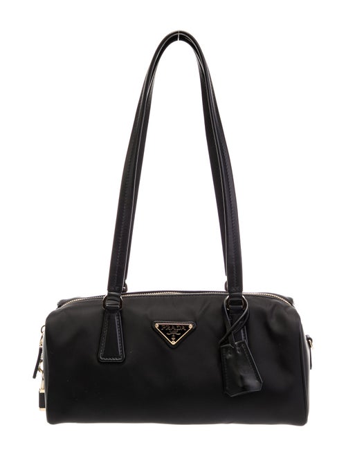 Prada Enameled Metal Triangle Re-Nylon Medium 2024