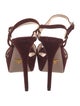 Prada Suede Cutout Accent Sandals