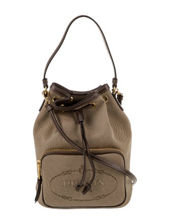 Prada Signature Bucket Bag